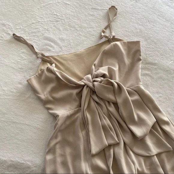 Show Me Your Mumu Lauren Tie Maxi Bridesmaids Dress - Picture 7 of 12